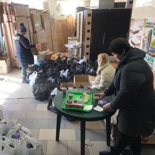 Relief supplies for Ukraine